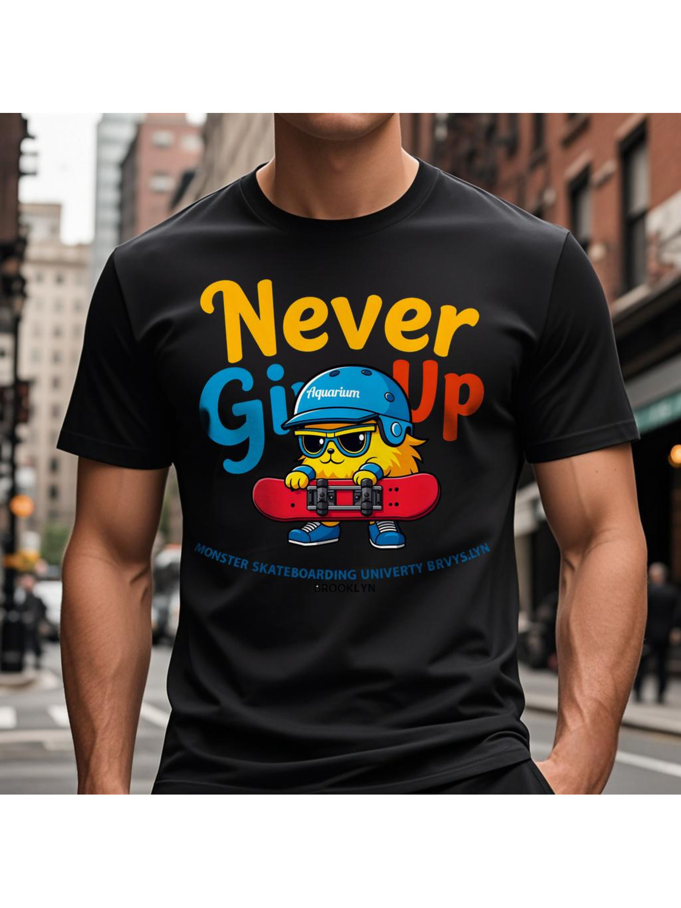 Dongdumaoyi Men Adult Round Collar Cotton Short Sleeve Graphics T Shirts S-3Xl Text White 180G Black 2ca6