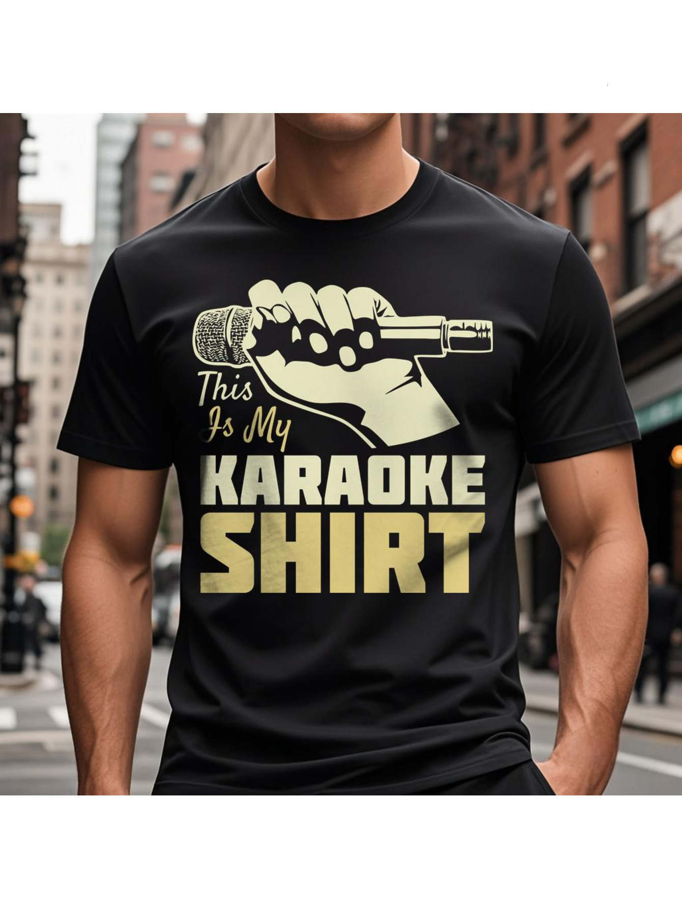 Dongdumaoyi Round Collar Adult Cotton 180G T Shirts Men Text Black White Car Short Sleeve S-3Xl 1cc8