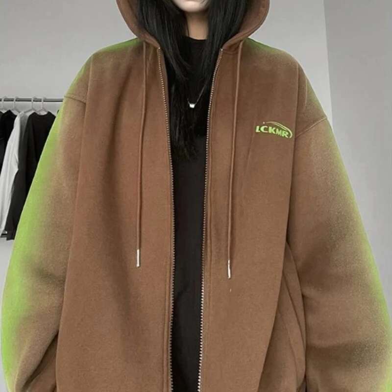 New In Hoodies Spring and Autumn Cotton Female Top Korean Clothing Designer Popular Clothes Cheap Emo Womens Hooded Sweatshirts
