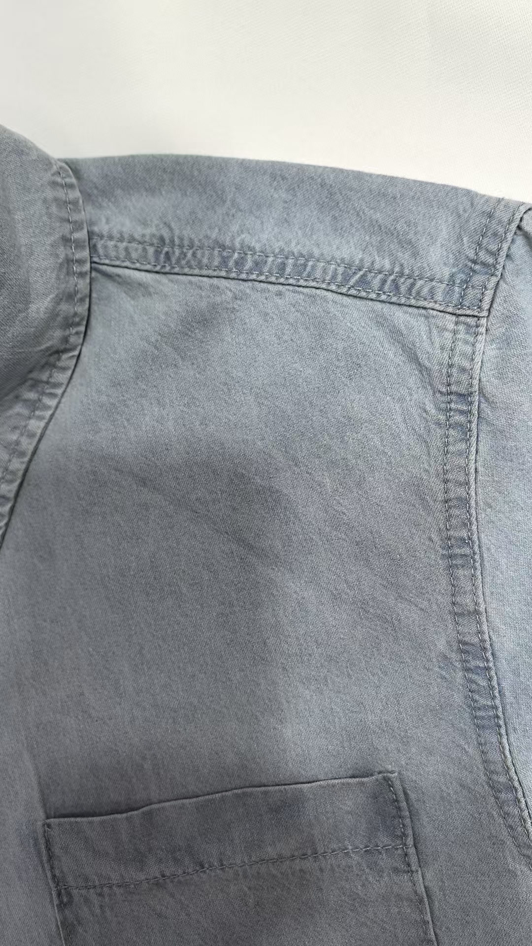 Durable Cotton Blend Jacket for Men Versatile Blue Fabric a wide range of styles