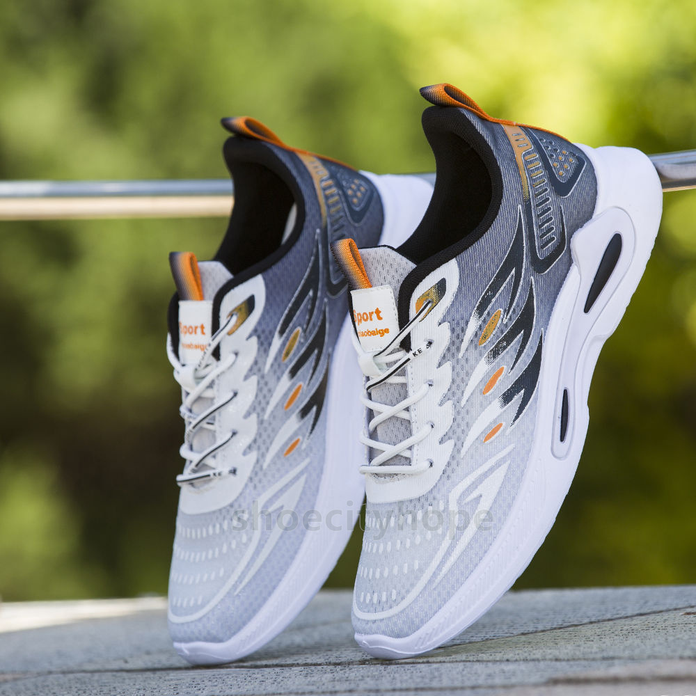 designer mens shoes trainers running shoes sneakers breathable fashion feather mesh soft non-slip wearproof comfortable men shoes free shipping