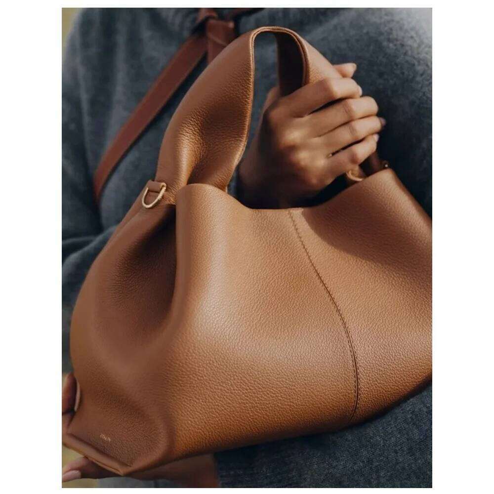 Cloud Genuine Leather Light French Niche Style Dumpling Fashionretroclassy Satchel Women's Bag
