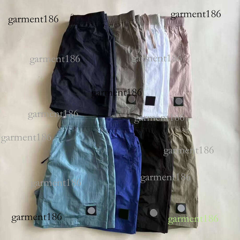 Designer Shorts Luxury Embroidery Mens Metal Nylon Shorts Street Sports Shorts Quick Drying SwimWear Man Beach Shorts M-2XL 55b