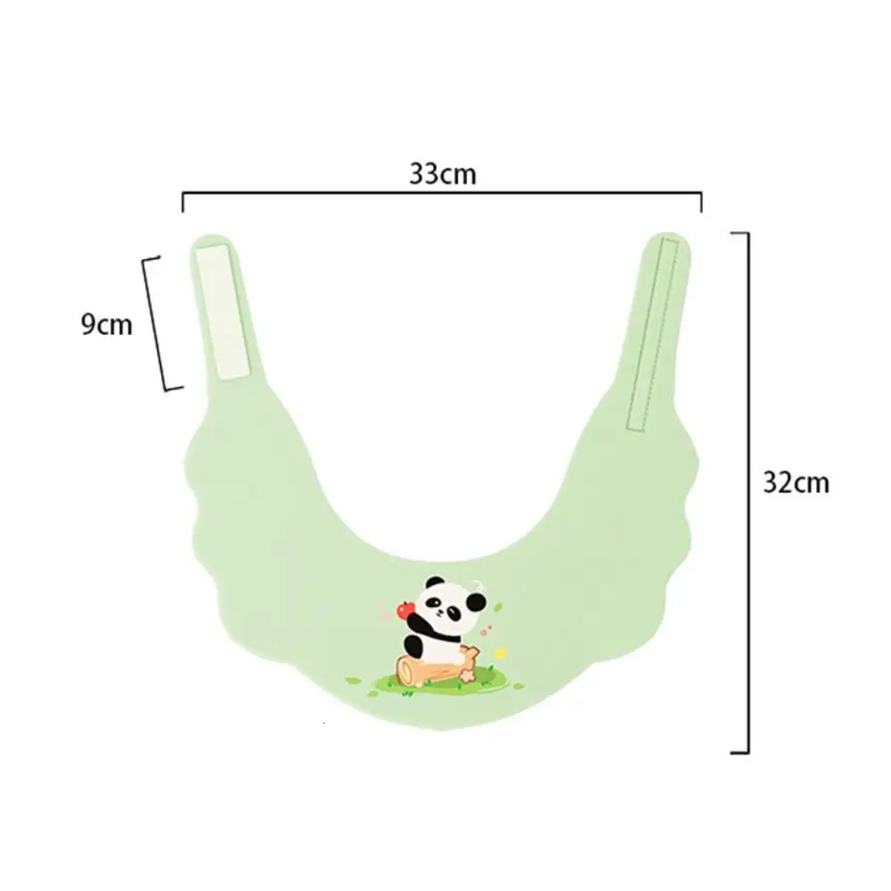 Cute Cartoon Baby Shower Cap Adjustable EVA Kids Bath Visor Hat Soft Ear Eye Protection Waterproof Shampoo hat 250617