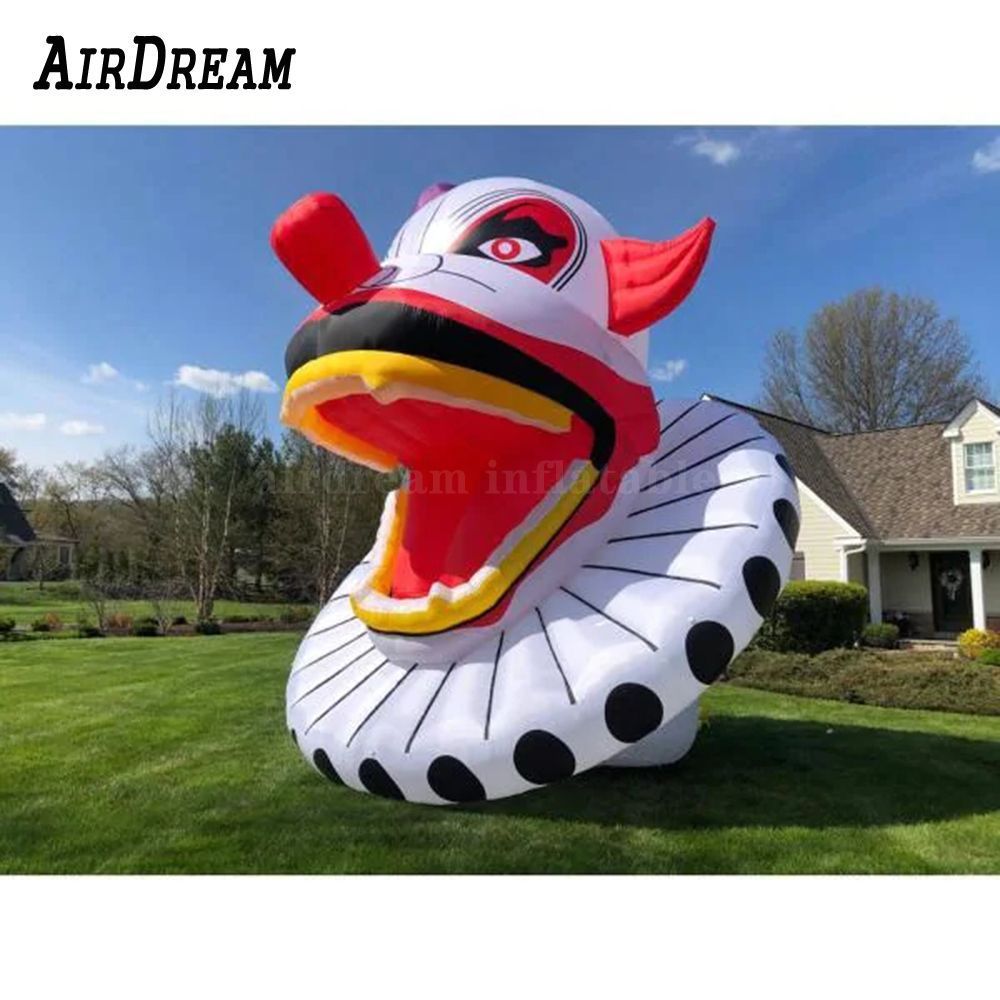 Free shipping Creepy big giant inflatable clown head 6.5/16/26ft high inflatables halloween ghost with LED light