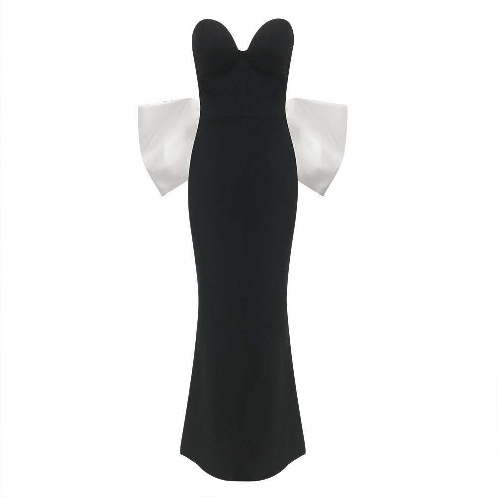 Summer Evening Host Light Luxury Niche High-end Banquet Elegant Bandage Dress