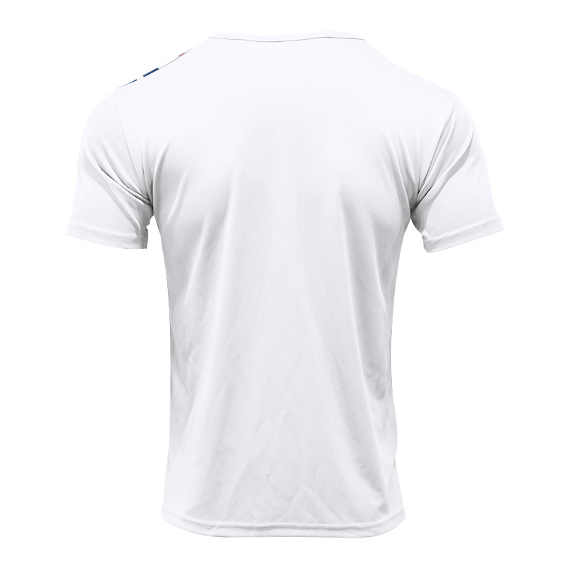 designer polo men's T-shirt NewBritish style summer men's top breathable Henry shirt short-sleeved vest fake two short-sleeved T-shirts Euro