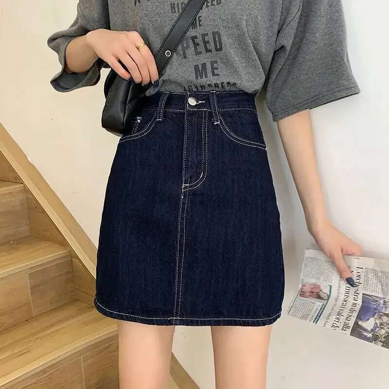 Sexy Short Woman Denim Skirt Vintage Y2k Clothing Sales High Quality Streetwear Aesthetic Trend 2025 Jeans Skirts for Women