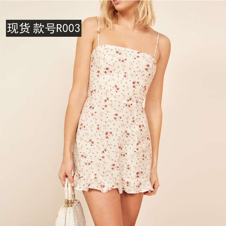 Dresses for Woman Elegant Maxi Dress Designer Dress Undefined No.003#2025 Spring/summer Womens Fashion Slim Fit Plaid Strap Dress Short Fashionable El