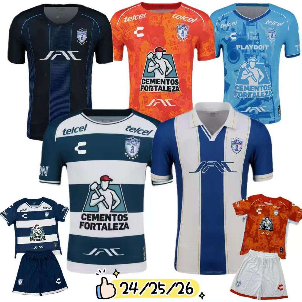 CF Pachuca 2024/25/26 soccer jerseys IDRISSI MICOLTA BARRETO C.CABRAL KENNEDY RONDON B.GONZALEZ A.BAUTISTA shirts for adults and kids home away football shirts