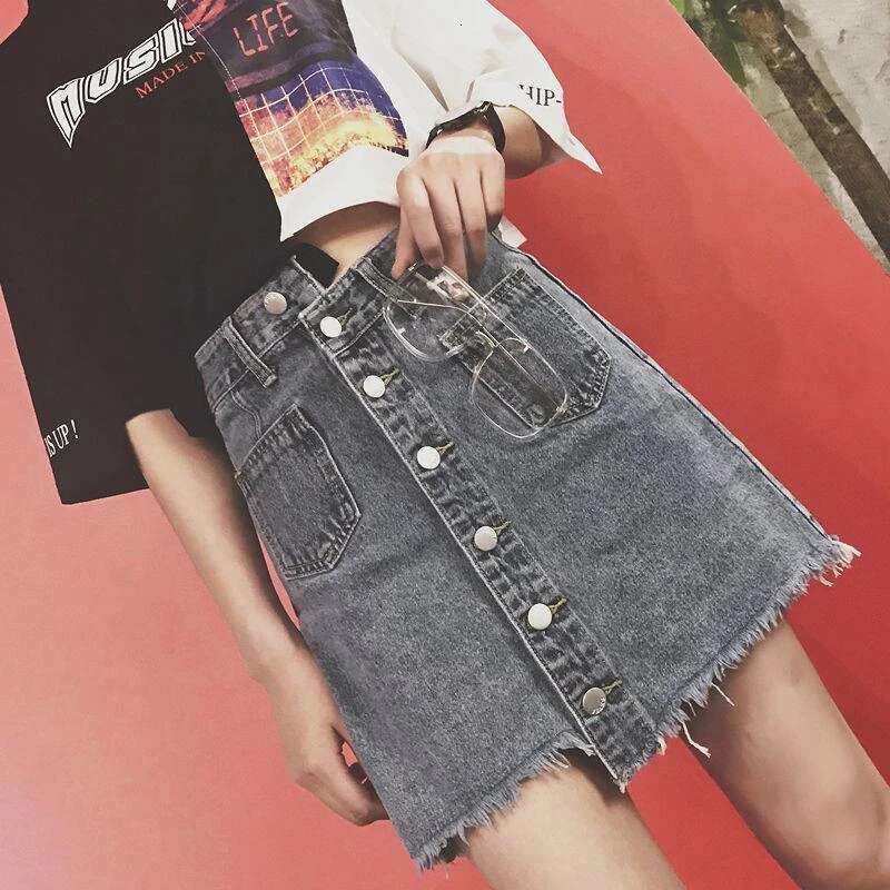 Night Club Outfit Womens Denim Skirt Sexy Midi Fashion A Line Skirts for Woman Korean Style Cheap Stylish New In Jeans Clothes