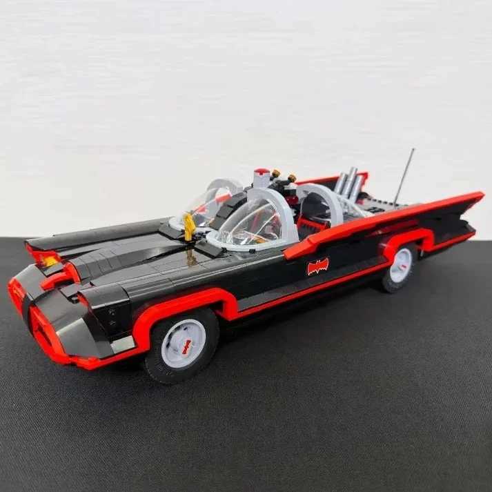 New The Classic Tv Series Bat Car Building Blocks Mobile Car Model Bricks Toys for Children Boys Vehicle Gift for Boys 1822pcs XJ260617