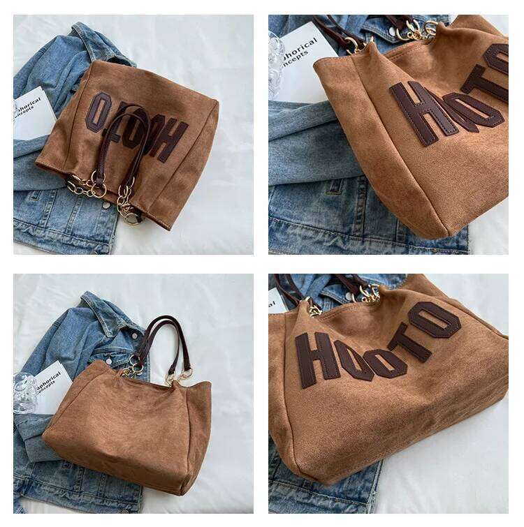 Matte Leather Women Handbag Large Capacity Brand Design Chain Ladies Shoulder Bags 2024 New Winter Female Big Totes Bols