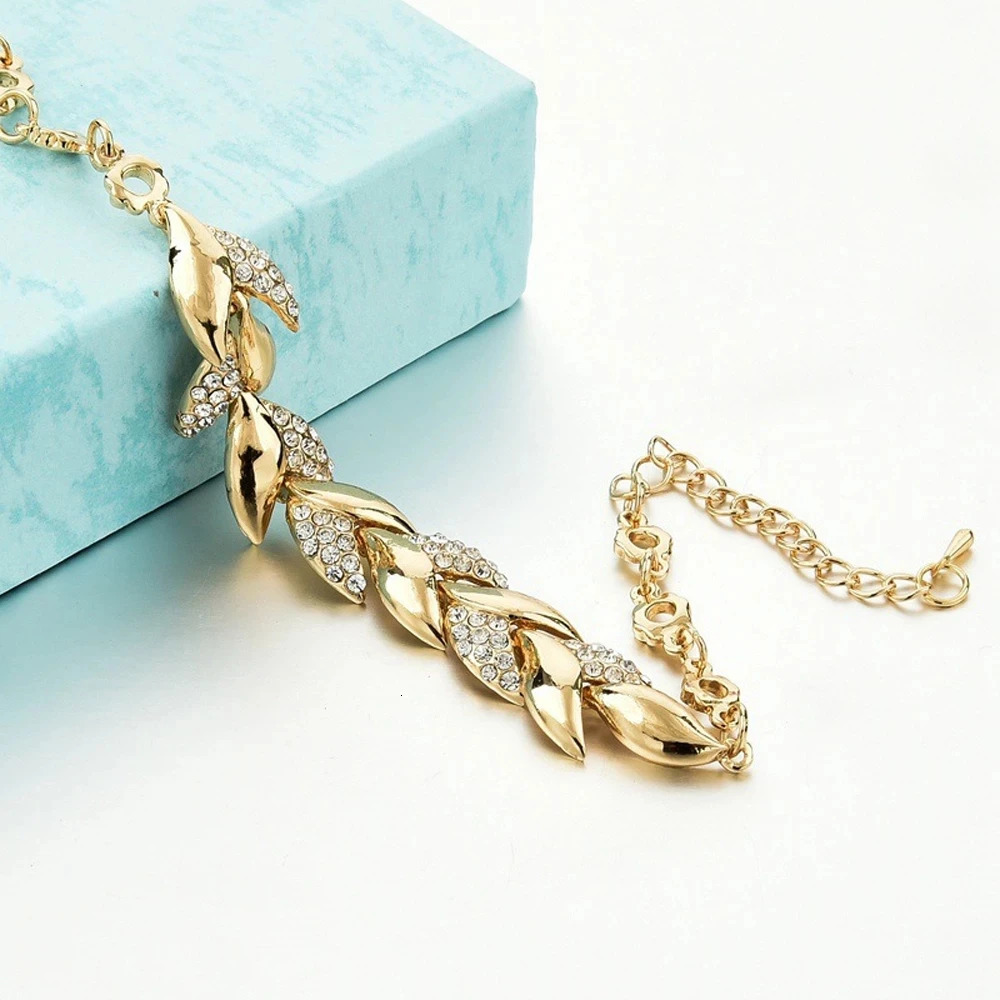 925 Sterling Silver Arrival Elegant Crystal Statement Bracelet For Women Girls Anniversary Gift Trendy Jewelry 250616