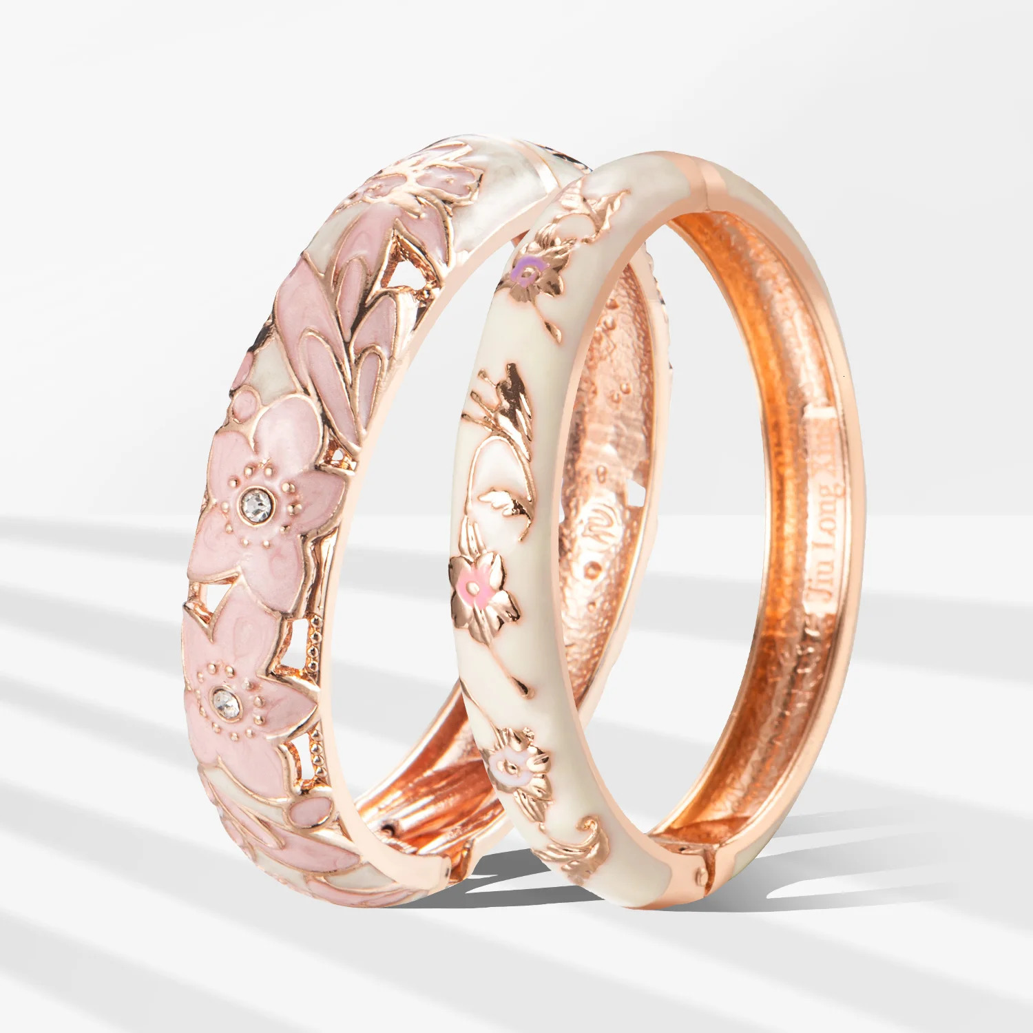 Bangle For Women Double Enamel Bangle Set Cloisonne Womens Jewelry Accessories Indian Style Dubai Trendy Metal Bracelet On Hand 250616