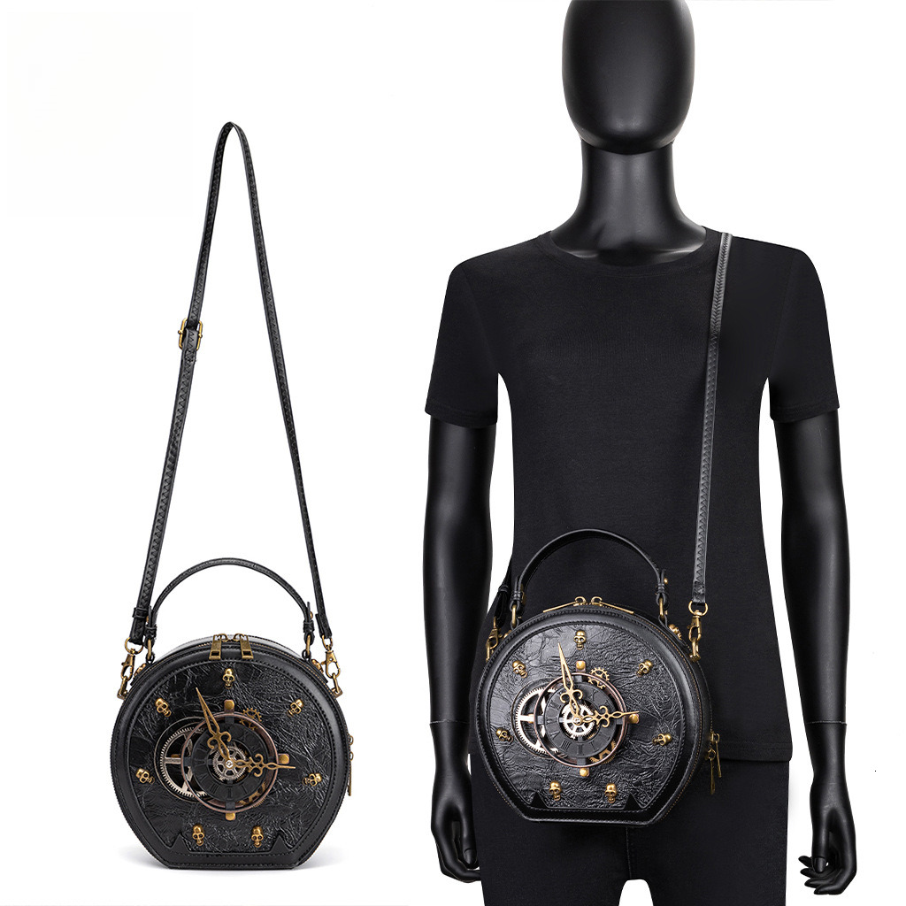 Top quality Brand High Quality New Style for Women and Industrial Retro Style Ladies Shoulder Crossbody Niche Handbag New