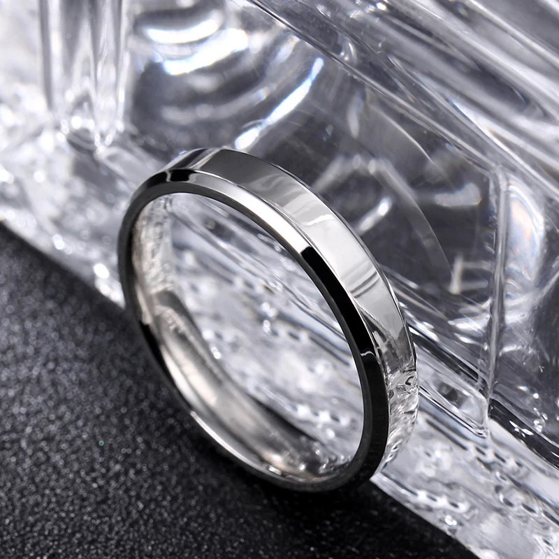 4mm 6mm 8mm Ring For Men and Women Personalized Ring Customize Ring Engraved Ring 250616