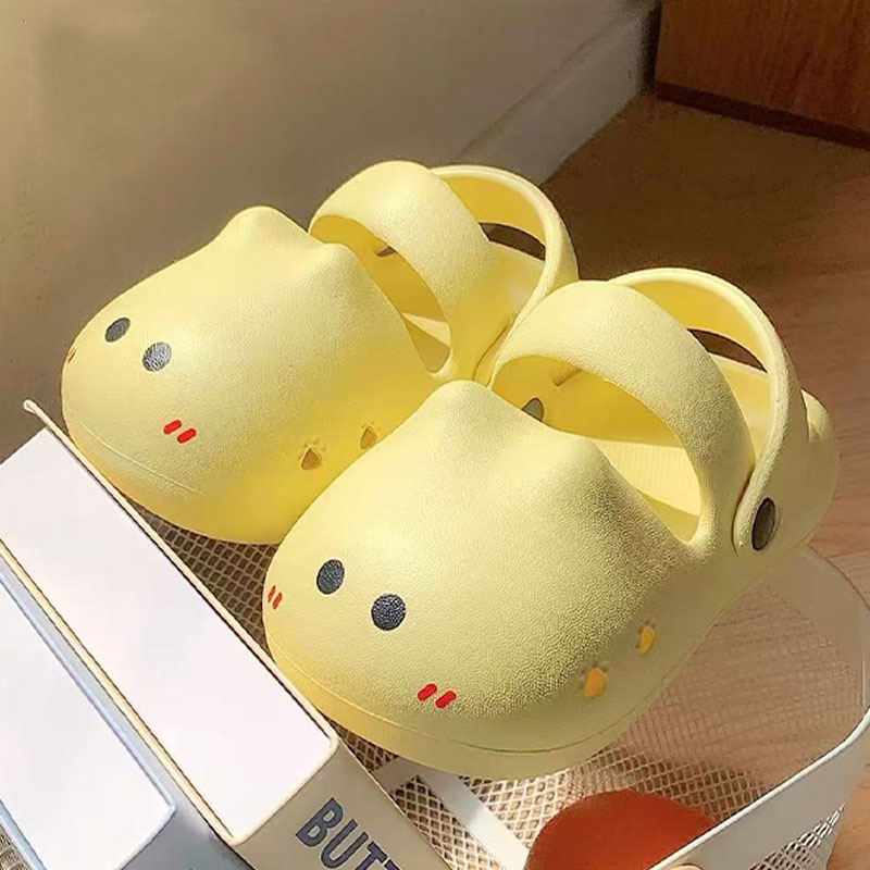 Cute Animal Cartoon Waterproof Summer Slippers for Women - Durable EVA Material