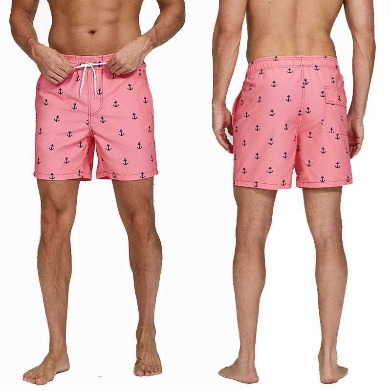 Escatch Brand Summer Mens Shorts Fashion Polyester Quick Dry Board Shorts Male Sport Gym Swimsuit Surf Swim Trunks For Man Z250617