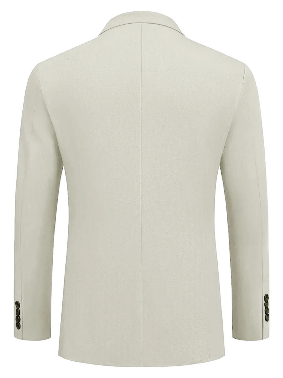 Mens casual retro long-sleeved two-button suit jacket 250614