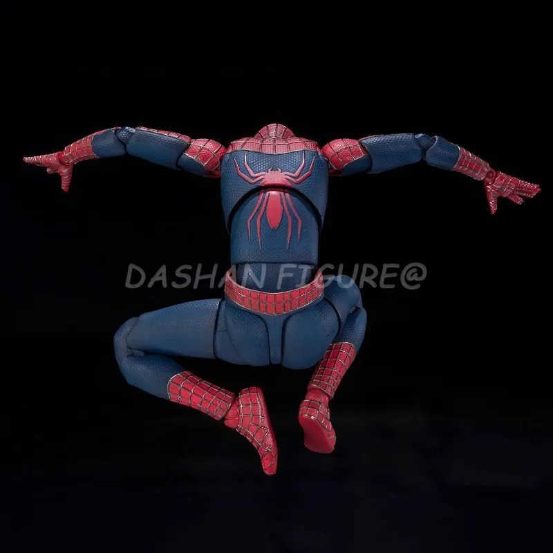 Disney Marvel Spider-Man No Way Home Figures SHF Tobey Maguire Spiderman Action Figure PVC 15cm Collection Movable Model Toys Gifts W250617