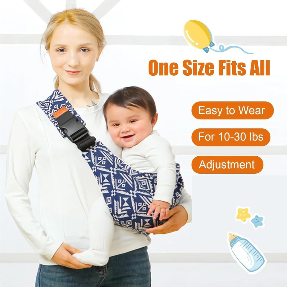 Baby Sling Baby born to Toddler Sling Lightweight Baby Sling with Adjustable Straps Toddler 250617