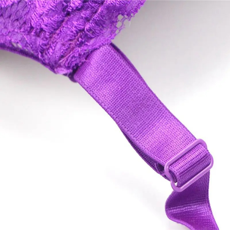 BCDE Cup Bras Sexy Lace Massage Ladies Push Up Brassiere Floral Female lingerie Underwire Women Underwear 250617