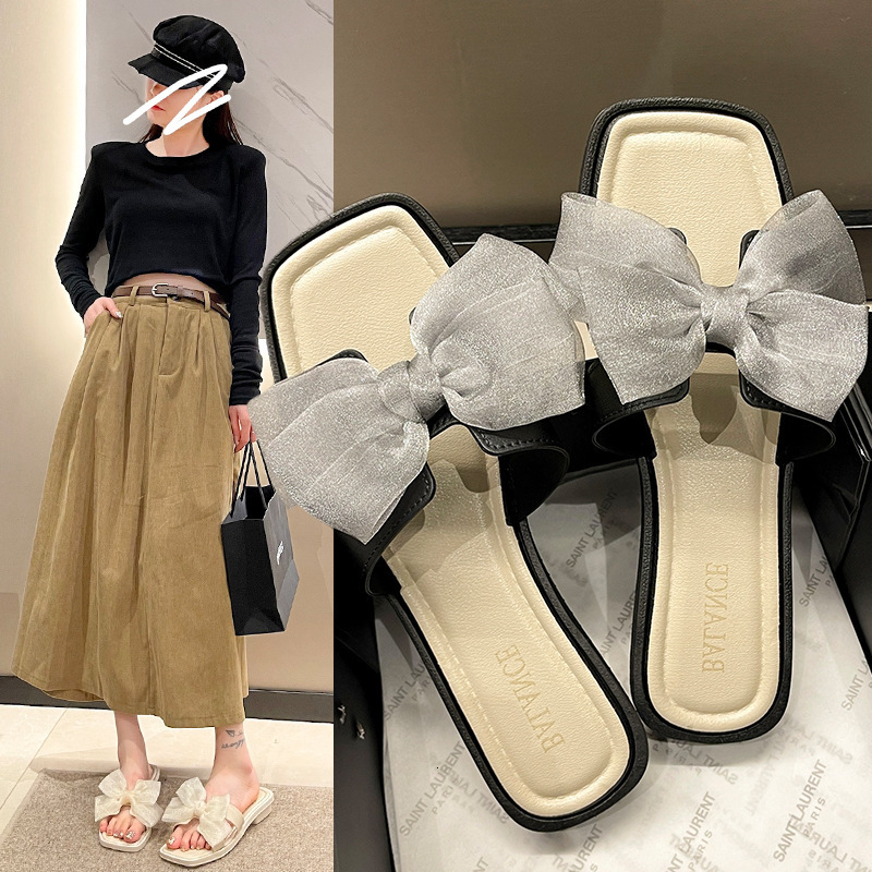 Summer New Women's Shoes Fashionable and Versatile Thick Bottom Women's Slippers Designer Sandals Daily Commuter Women's Sandals