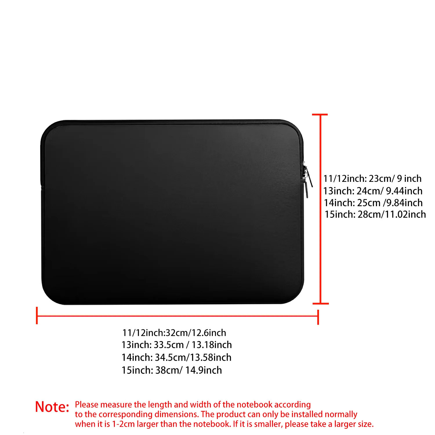 Portable Laptop Bag for Hp Dell Notebook Computer for Air Pro 11 12 13 14 15 15.6 Laptop Sleeve Case Cover 250605