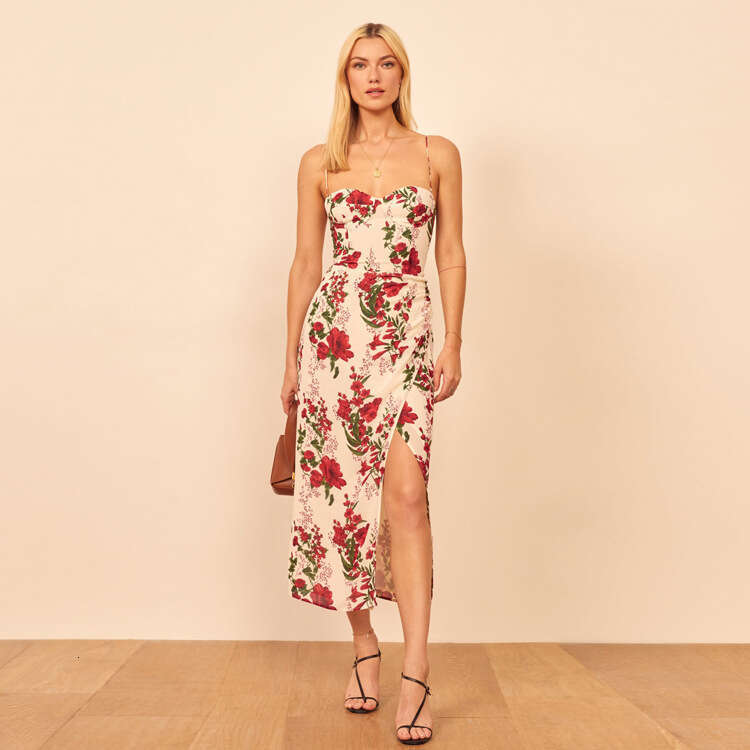 Womens Dress Dresses Plus Size Womens Clothing Fulllace Festival Vestido De Mujer Nr231ref Rayon Printed Strap Long Dress 2025 Summer Fashion Womens W
