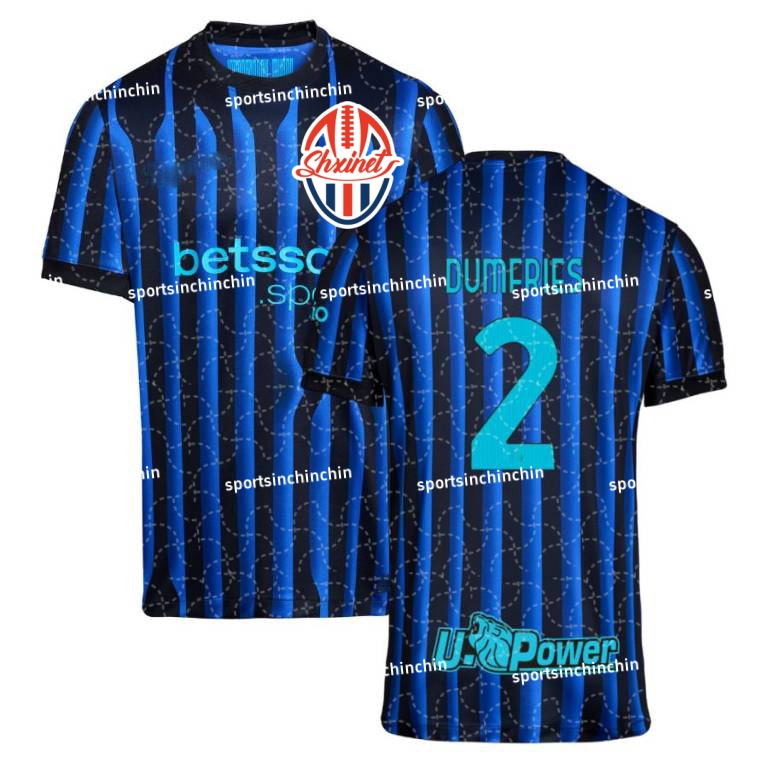 25/26 Club World Cup Denzel Dumfries 2 Piotr Zielinski 7 home and away jersey Marcus Thuram 9 Adult Short Sleeve Soccer Jerseys Kids Sports Training J