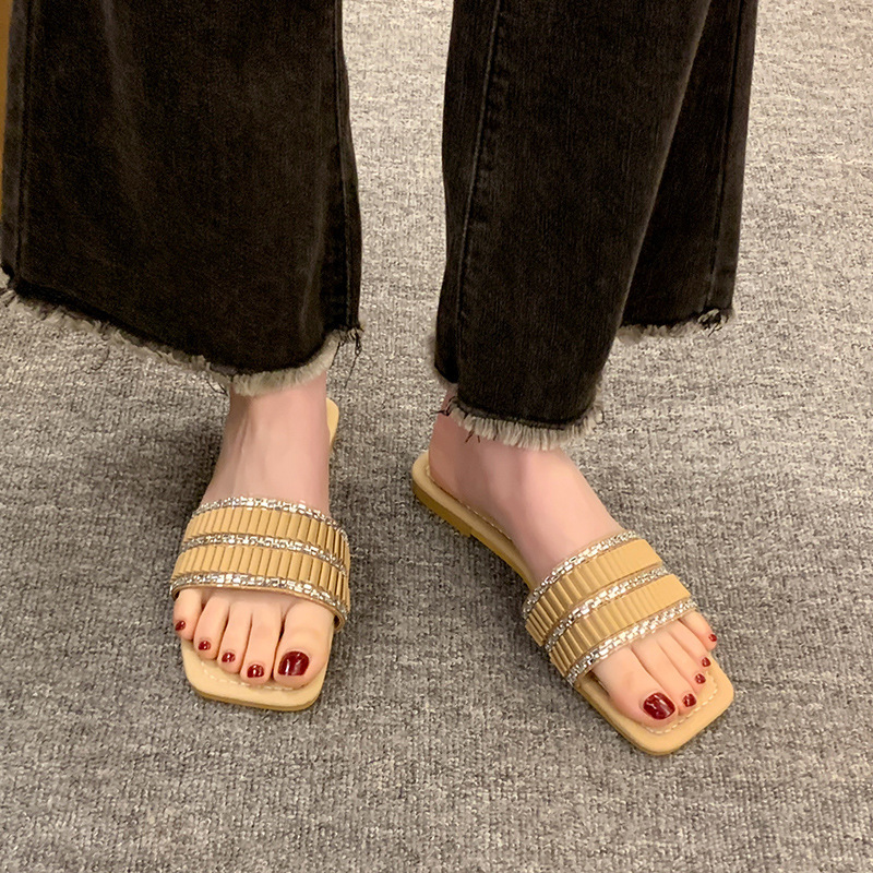Foreign trade fashion multifunctional women's slippers summer new cross-border women's sandals designer sandals women's slippers