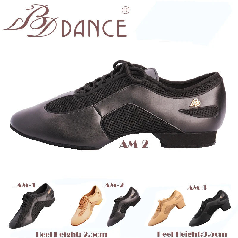 BD dance shoes am 1 am 2 am 3 ballroom dance Shoes for men and women Latin Dance shoes two point sole teachers trainning shoes 250613