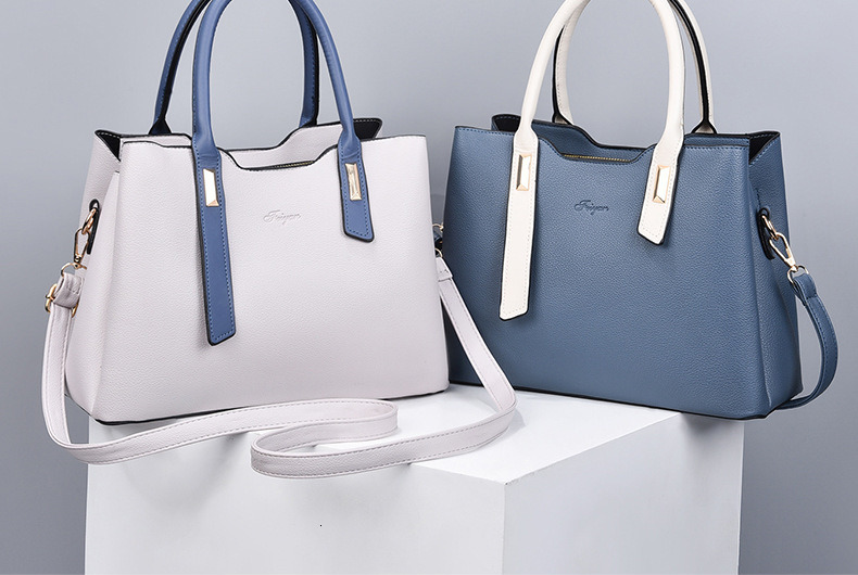 Free Shipping 2025 New Designer Bag Simple Multi-layer Large Capacity Women's Handbag Fashionable High-quality Shopping Bag