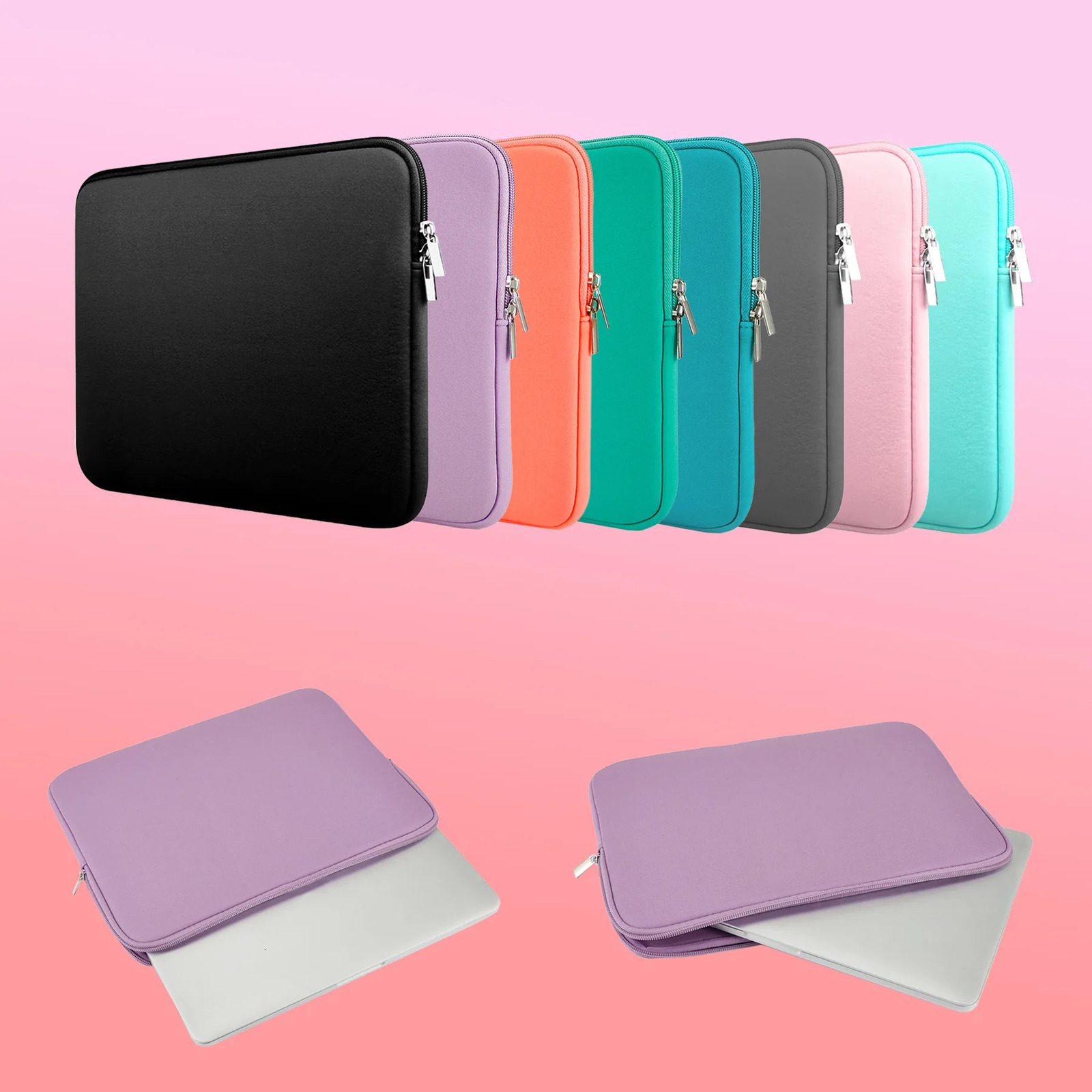 Portable Laptop Bag for Hp Dell Notebook Computer for Air Pro 11 12 13 14 15 15.6 Laptop Sleeve Case Cover 250605