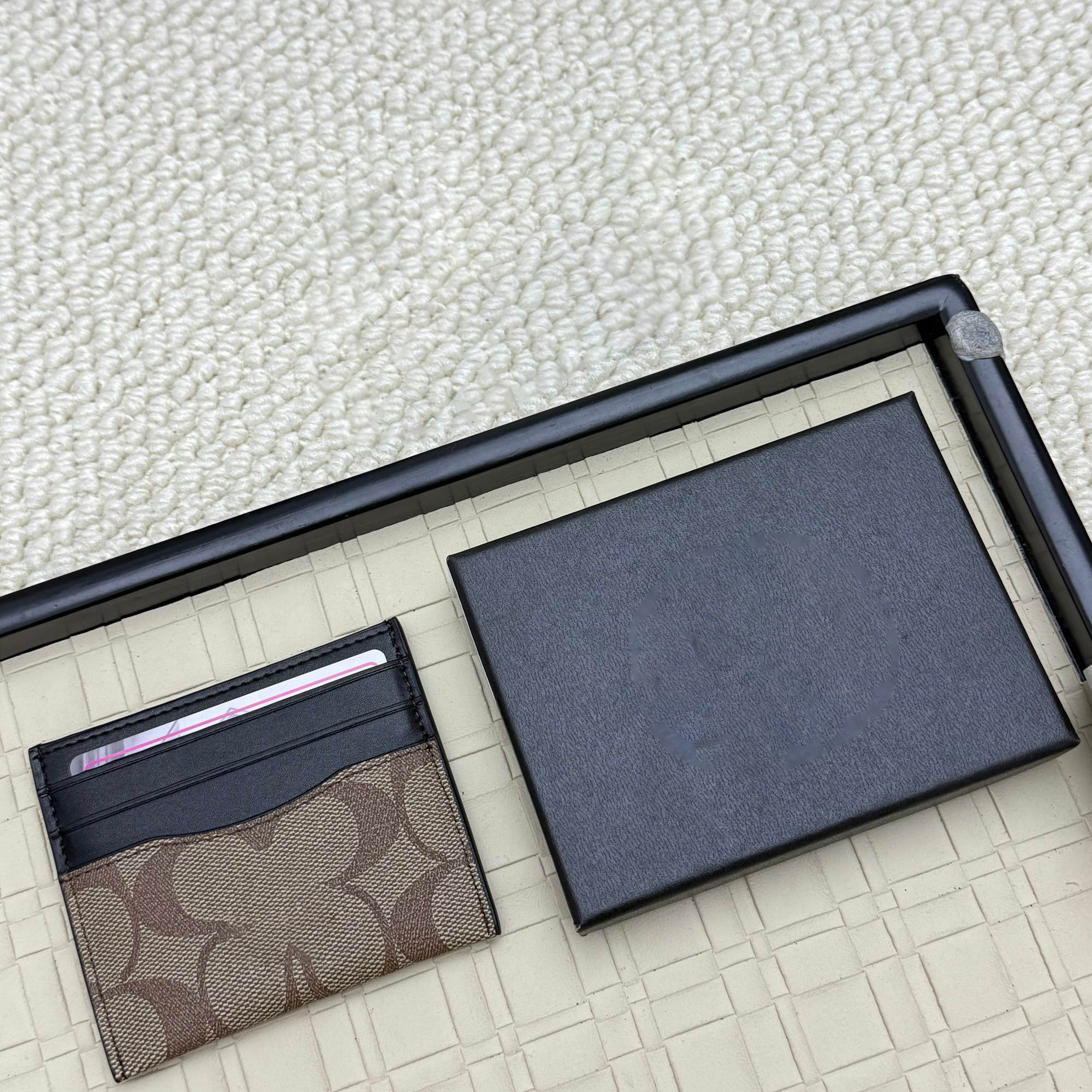 Card Holder Designer Cardholder Coin Pouch Mini Wallets High Quality Genuine Leather Cowhide Card Case Women Wallet Wallet For Men Designer Purses For Women