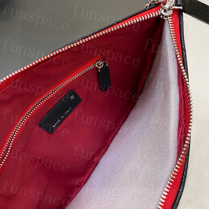 Italy Designer Cowhide Make Up Black Handbag Toiletry Pouch Luxury Purses -12 Travel Cosmetic Bag Plaid Storage Bags DPD2506174