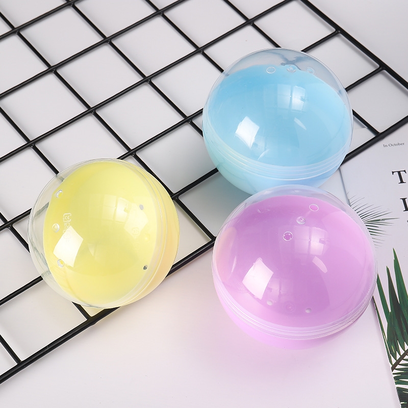 New plastics 2025 capsule toy transparent capsule special gacha ball for capsule toy machine