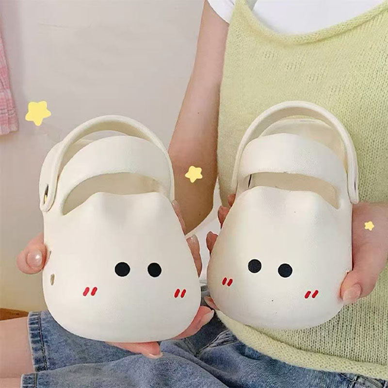 Cute Animal Cartoon Waterproof Summer Slippers for Women - Durable EVA Material