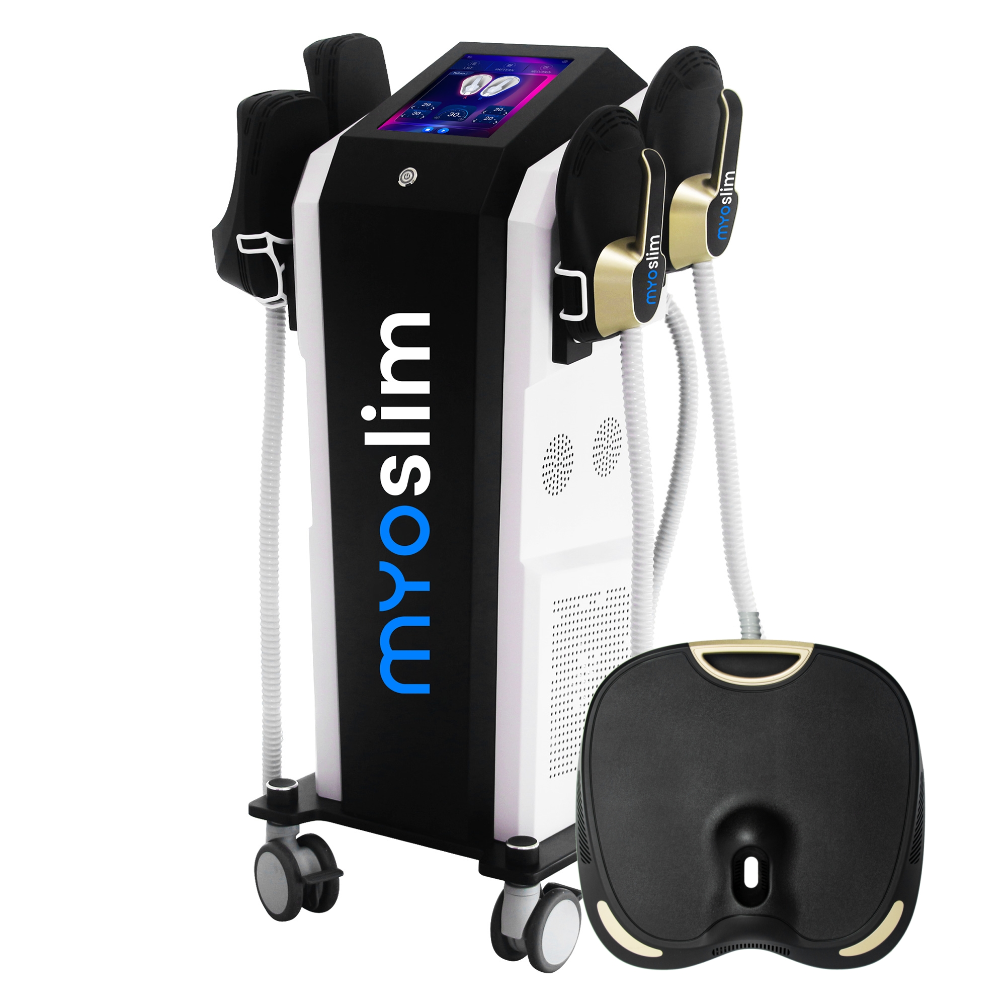 Myoslim Muscle Toning Machine EMS Body Sculpting Equipment RF For Reduce Cellulite Build Abs Tone Buttocks And Professional Beauty Salon Applications