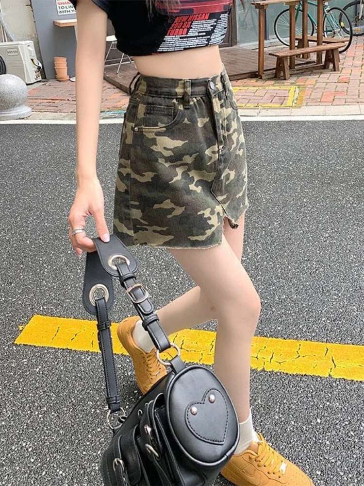 Mini Woman Denim Skirt Short High Waist Quality A Line Y2k Vintage Premium Cheap Modest Casual Trend Sexy Jeans Skirts for Women