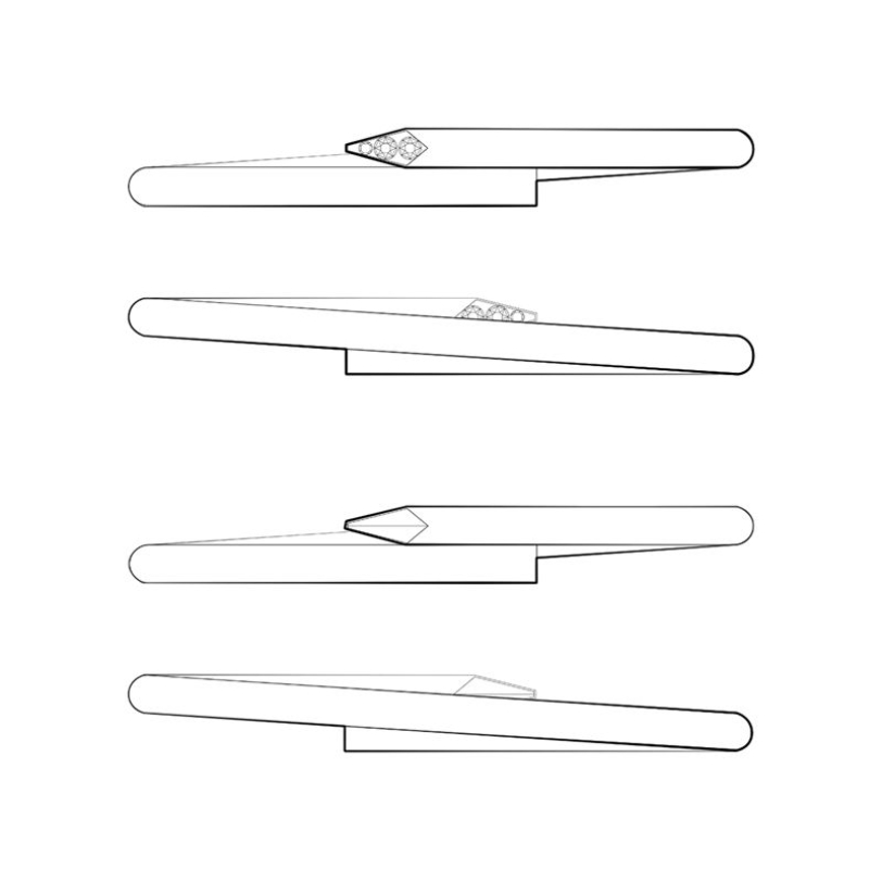 bracelet designer luxury jewelry 3mm thin nail bracelet Fashion unisex cuff gold bangle luxury Y2K bracelets jewelry Valentines Day gifts diamond bangle bracelet