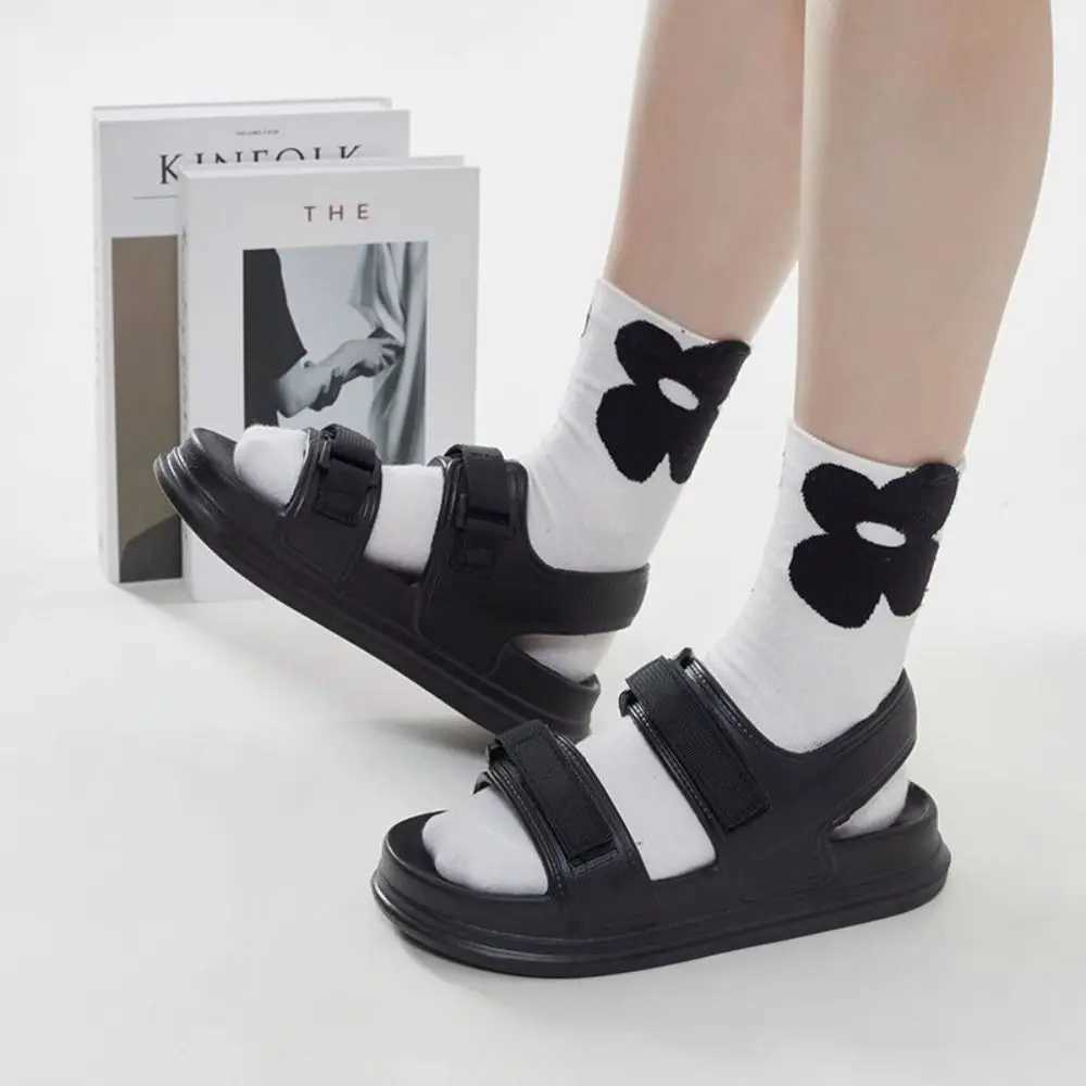 New EVA Thick Bottom Sandals Non-slip Open-toe Casual Sandals Versatile Thick Soles Flat Sandal Summer Z250617