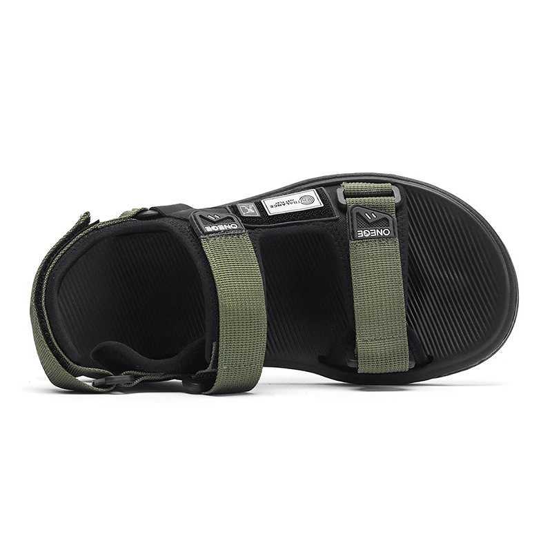 A Pair of Mens New Summer Casual Shoes Fashionable Sports Trendy Wear-Resistant Sandals Cool Beach Shoes Z250617