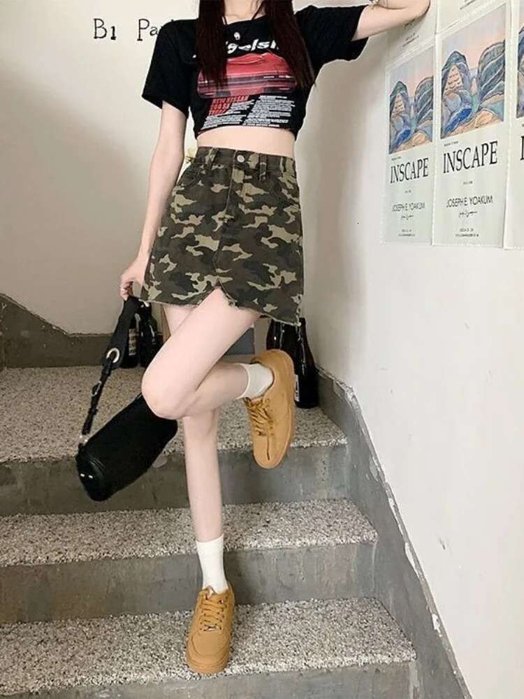 Mini Woman Denim Skirt Short High Waist Quality A Line Y2k Vintage Premium Cheap Modest Casual Trend Sexy Jeans Skirts for Women
