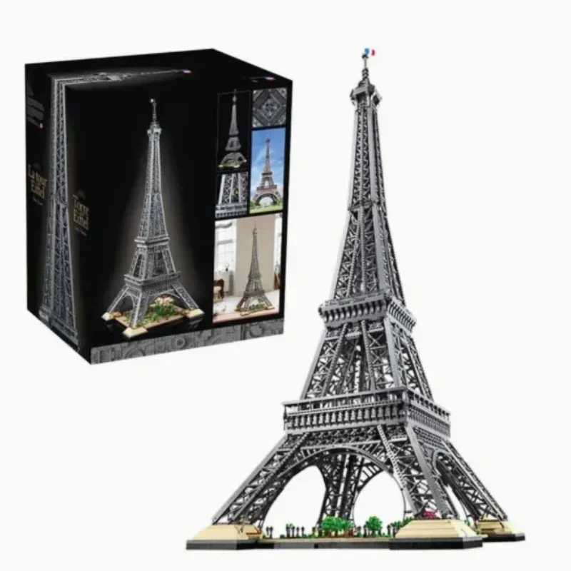 New 10001Pcs Eiffel Tower Building Blocks Compatible with 10307 Model Bricks Paris Architecture Birthday Adults Toys Christmas GiftsXJ260617