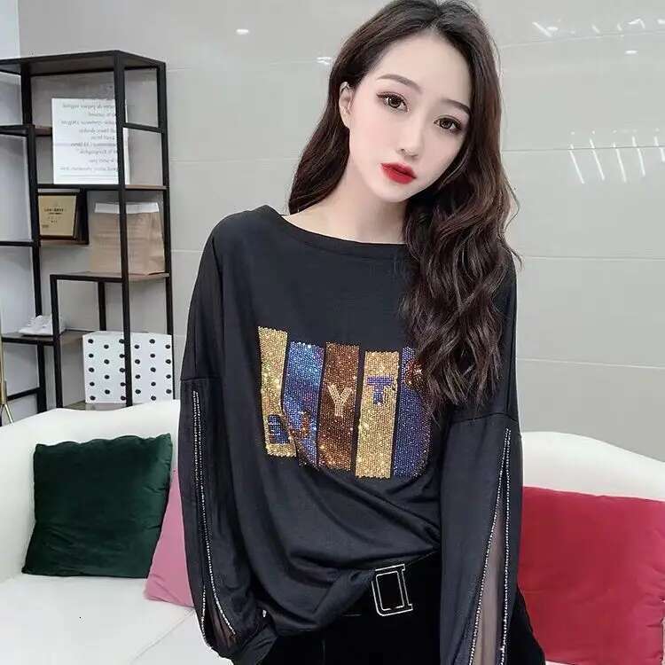 Clothes Graphic Tshirts 2025 Mesh Womens T Shirts with Print Purple Female Tops Tees Sleeves Wholesale Causal New in Aesthetic