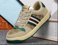 retro leather shoes low top sports shoes green sports shoes