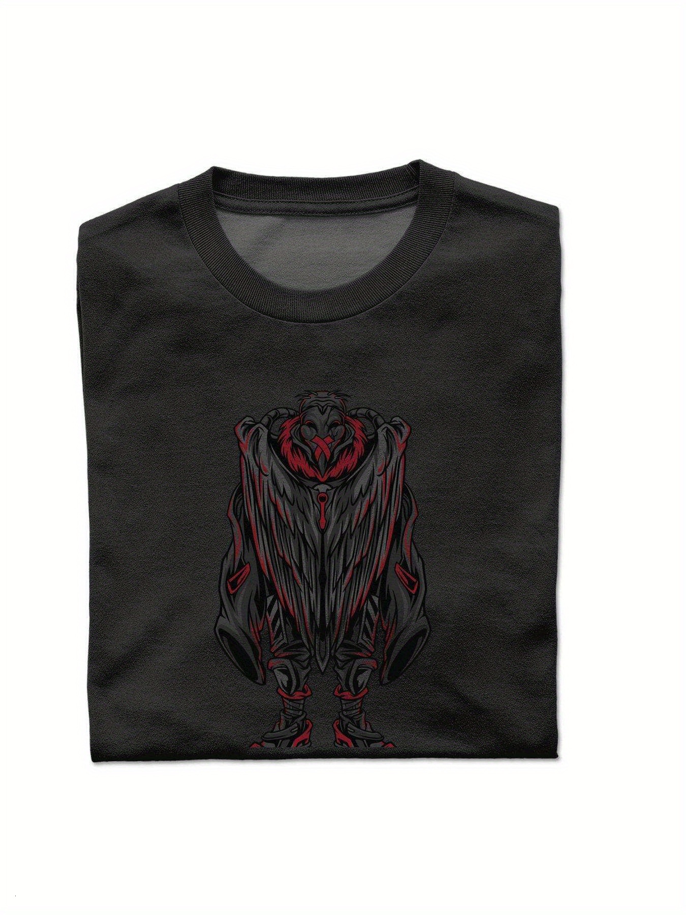 Dongdumaoyi 180G Short Sleeve T Shirts Black Graphics Tiger Men Adult Cotton S-3Xl White Round Collar 077e