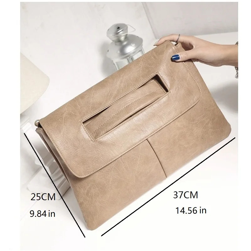 Fashion women envelope clutch bag High quality Crossbody Bags for ladies trend handbag messenger bag large Christmas lady Clutch 250617